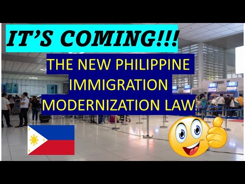 NEW PHILIPPINE IMMIGRATION LAW – TO BE IMPLEMENTED IN 2024??? [Video]