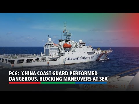 PCG releases footage of China Coast Guard ‘blocking PH vessels’ | ABS-CBN News [Video]