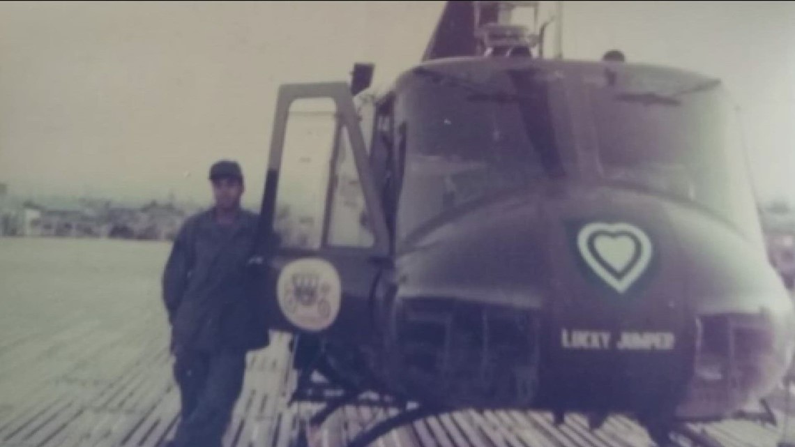 Local Vietnam veteran shares his stories of piloting a Huey helicopter during war [Video]