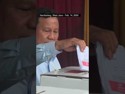Indonesia Election: Presidential Candidates Cast Ballots [Video]