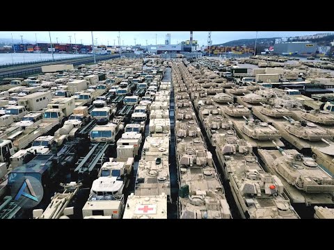 Massive Deployment: US Military Equipment Floods Subic Bay, Philippines [Video]