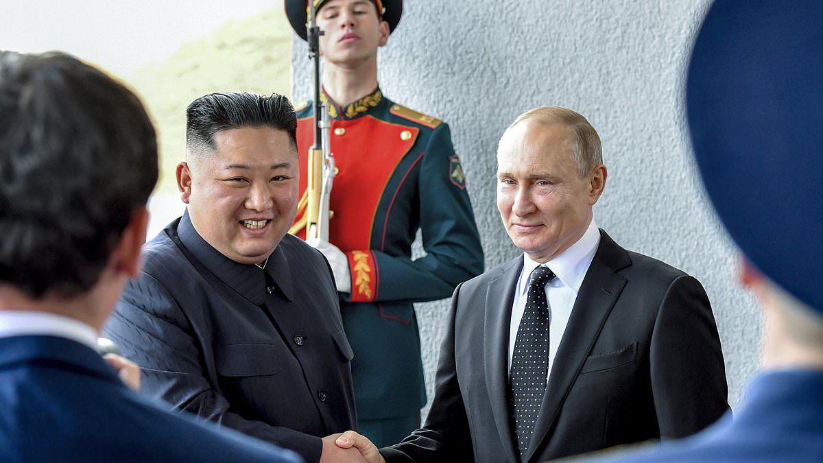 Putin gifts North Korea’s leader Kim Jong Un a Russian-made car in a ‘show of their special relationship’ [Video]