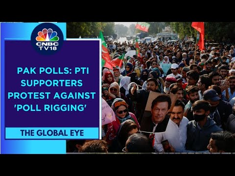 Pakistan Elections: Former PM Imran Khan’s PTI Stages Nation-Wide Protests Against ‘Poll Rigging’ [Video]