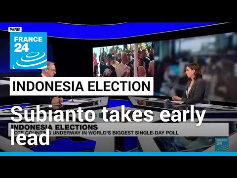 Indonesian Defence Minister Subianto takes lead in presidential vote: preliminary results [Video]