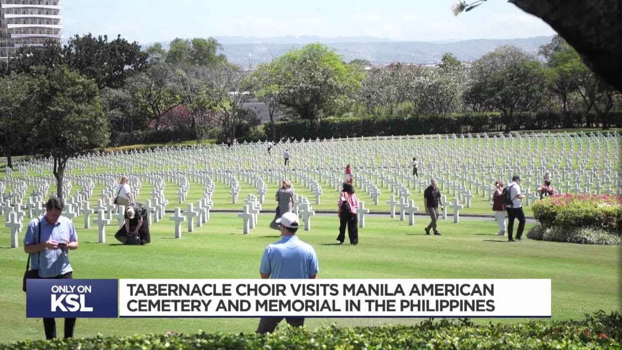 Video: Members of Tabernacle Choir at Temple Square pay tribute to fall US soldiers in the Philippines [Video]