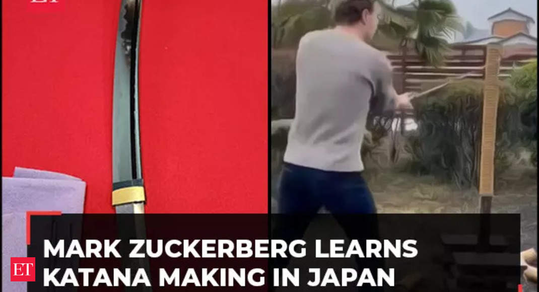 Mark Zuckerberg learns Katana making in Japan [Video]