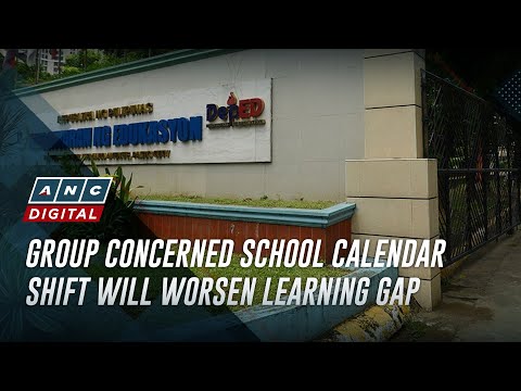 Group concerned school calendar shift will worsen learning gap | ANC [Video]
