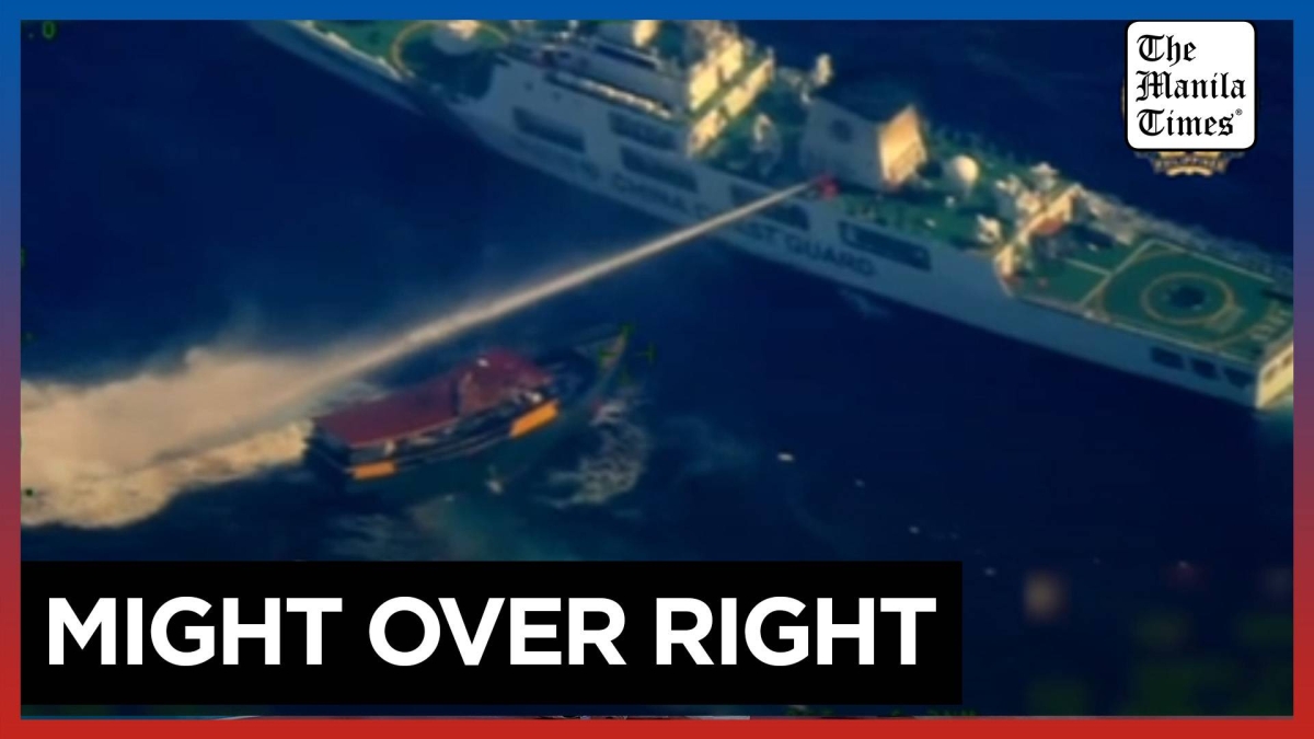 WATCH:PH supply boat damaged by water cannons fired from Chinese ships near Ayungin Shoal [Video]
