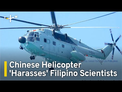 Filipino Scientists ‘Harassed’ By China Navy Helicopter  | TaiwanPlus News [Video]
