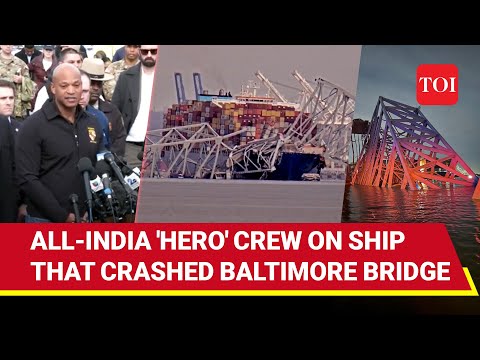‘Heroes’: Baltimore Guv Hails All India Crew’s ‘Mayday’ Call Which Saved Lives I Bridge Collapse [Video]