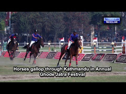 Horses gallop through Kathmandu in Annual Ghode Jatra Festival [Video]