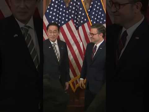 Speaker Johnson Meets Japan PM Kishida at US Capitol [Video]