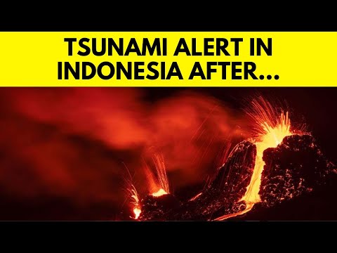 Indonesia News | Indonesia’s Volcano Eruption Triggers Tsunami Alert, People Told To Evacuate | N18V [Video]