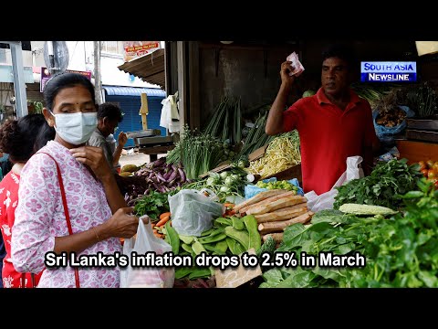 Sri Lanka’s inflation drops to 2.5% in March [Video]