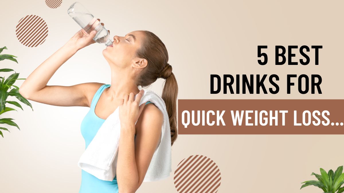 Effective And Easy To Make Drinks For Quick Weight Loss Within 30 Days [Video]