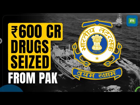 ICG seizes heroin worth Rs 600-crore from Pakistani boat in Arabian Sea enroute Sri Lanka, 14 nabbed [Video]