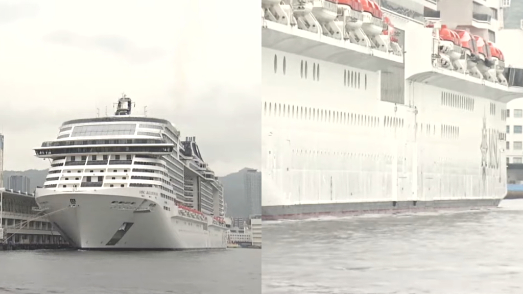 Cruise ship passenger allegedly climbs down rope to sneak into Japan [Video]