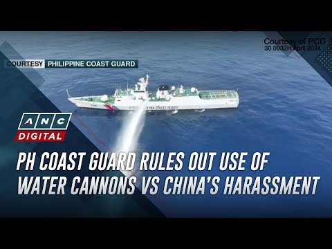 PH Coast Guard rules out use of water cannons vs China’s harassment | ANC [Video]