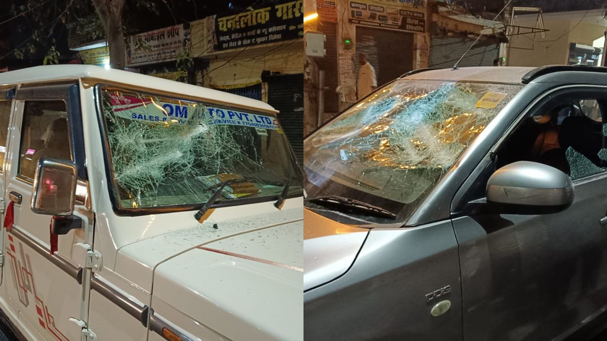 Congress Blames Smriti Irani, BJP After Vehicles Vandalised Outside Amethi Office; Probe On [Video]