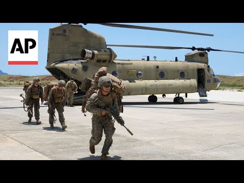 US and Philippine forces stage combat drills off southern Taiwan [Video]