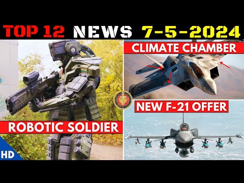 Indian Defence Updates : DRDO Robo Soldier,Next Gen F21 Offer, Torbustor Decoy,HAL Climate Chamber [Video]