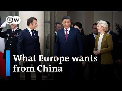 France, China talks focus on trade tensions, Gaza and Ukraine | DW News [Video]