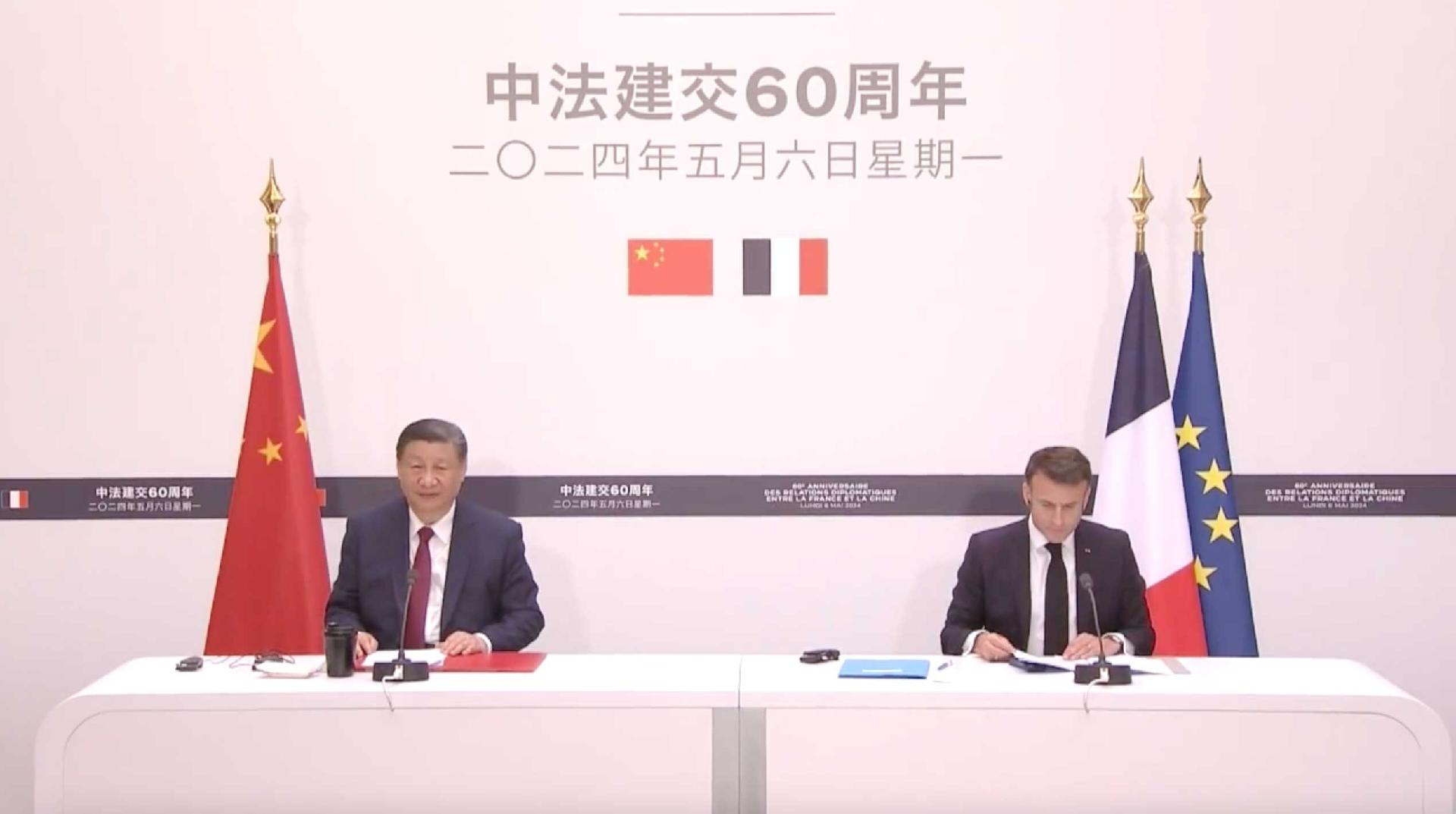 China and France issue joint statements on several fields [Video]