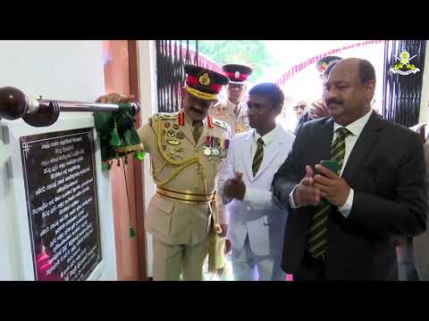 St. Aloysius College, Galle Welcomes New Army-Renovated 4 Story Building [Video]
