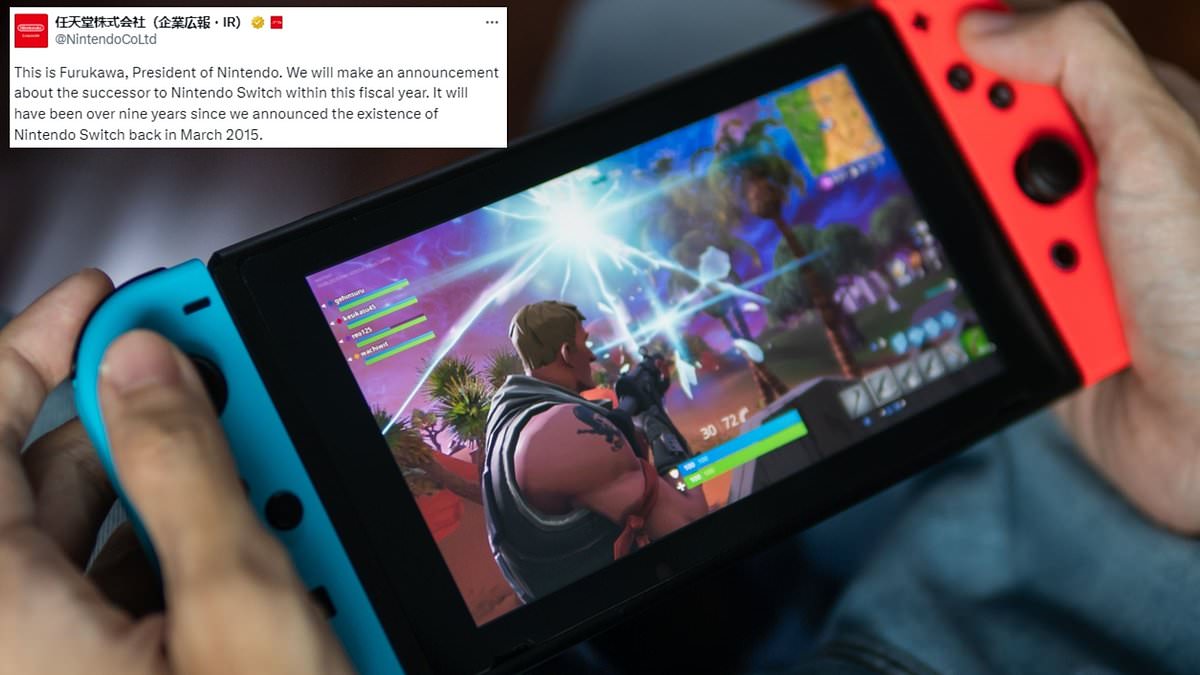 Nintendo quietly confirms a successor to the Nintendo Switch will be revealed within the year – seven years after the hugely popular original device went on sale [Video]