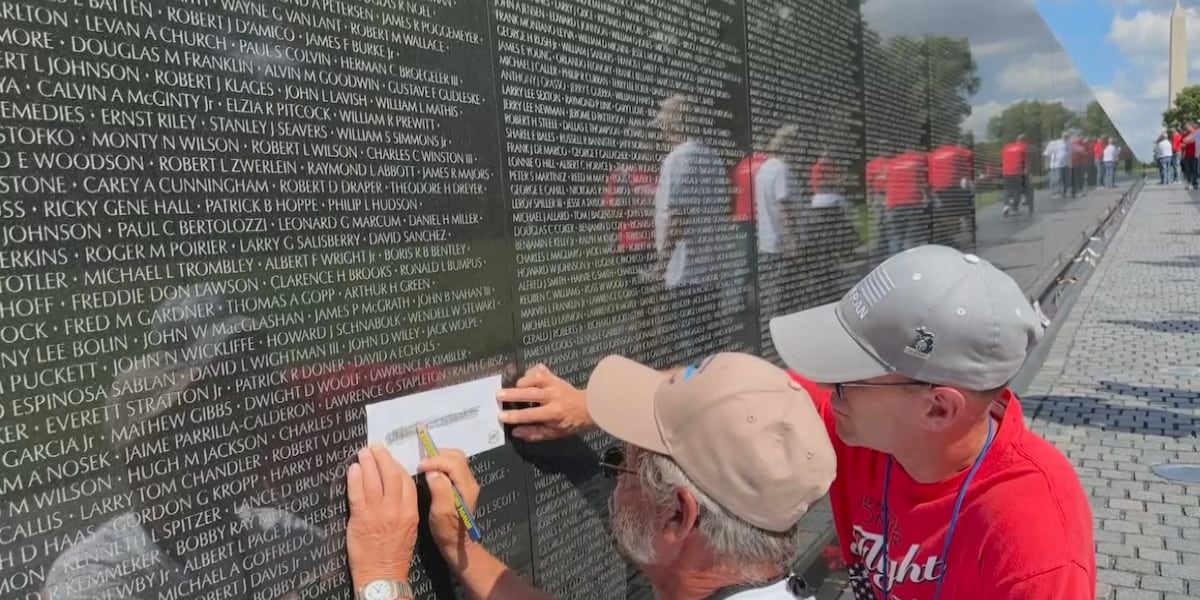 Southern Nevada veteran says goodbye to friend at Vietnam Veterans Memorial Wall [Video]