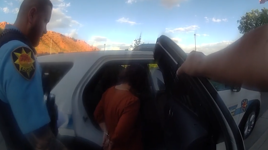Bodycam footage shows arrest of Utah Karen from viral miniskirt video