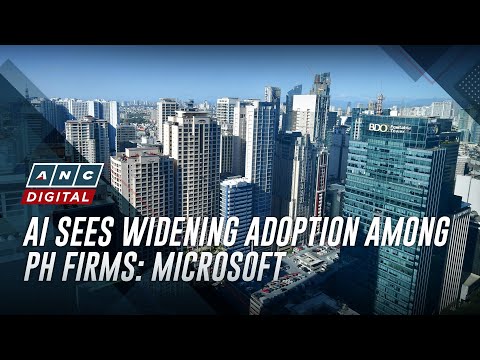 AI sees widening adoption among PH firms: Microsoft | ANC [Video]