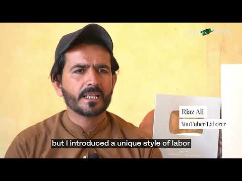 From bricks to clicks, Pakistani laborer achieves fame and financial independence via YouTube videos