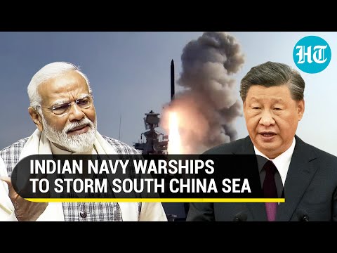 Indian Navy Flexes Muscle In South China Sea With Three Warships Amid China-Philippines Tussle [Video]