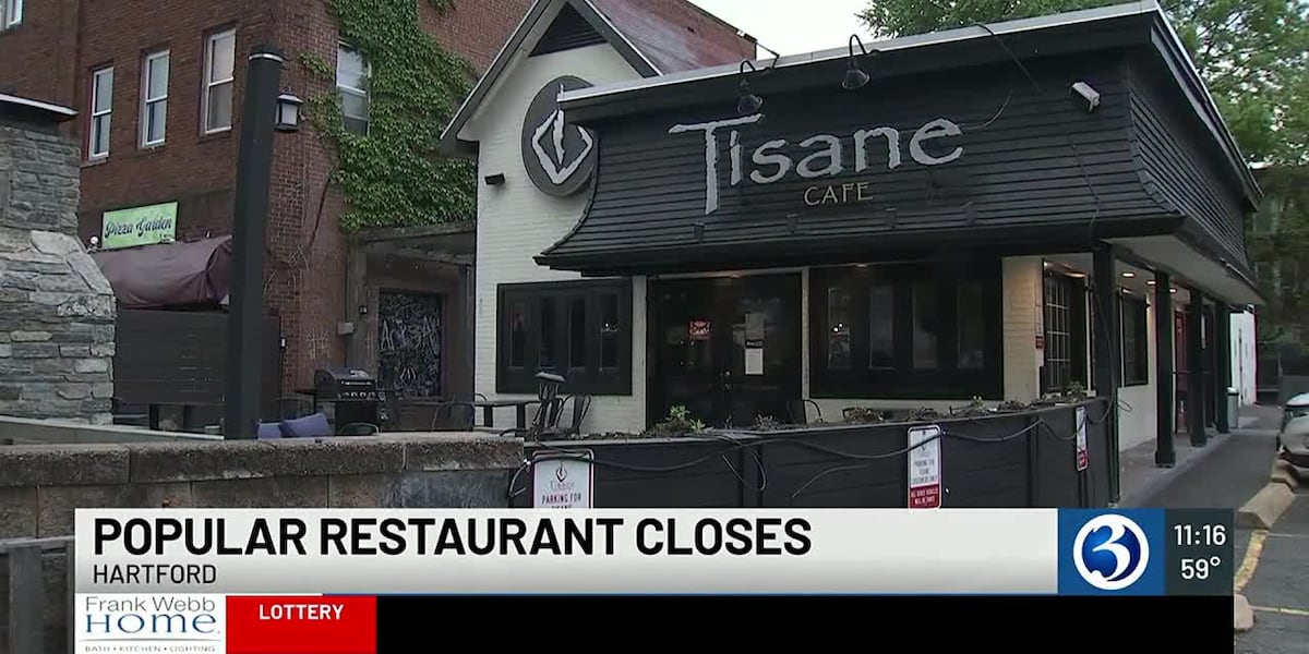 Longtime Hartford restaurant Tisane Euro-Asian Cafe closing its doors [Video]