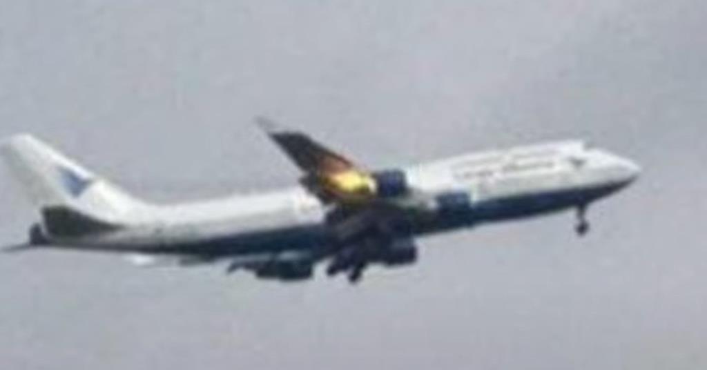 Garuda 747-400 suffers engine failure during take-off | News [Video]