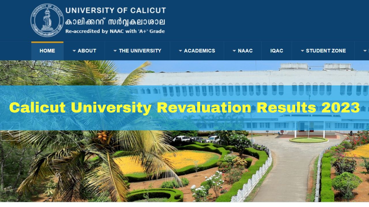 Calicut University Revaluation Results 2023 Out At uoc.ac.in; Get Direct Link Here [Video]