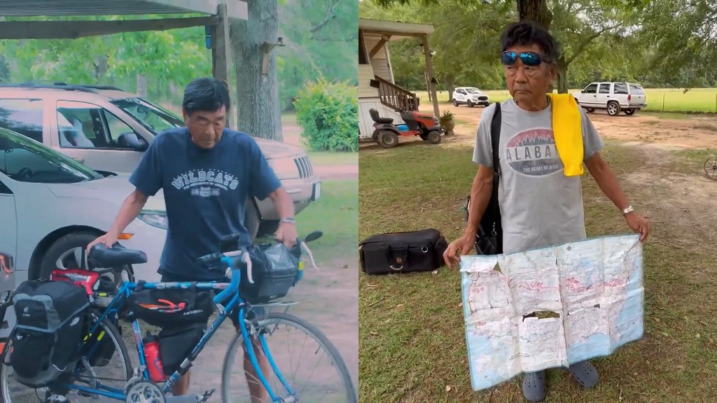 Japanese biker, 80, set to complete coast-to-coast journey across the US [Video]