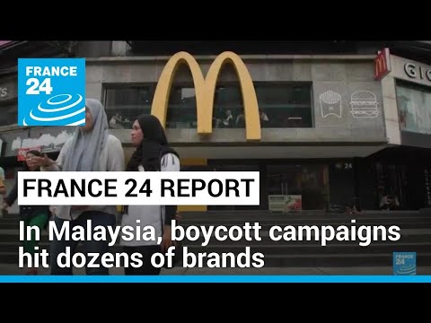 Malaysia: Boycott campaigns hit dozens of brands accused of supporting Israel • FRANCE 24 English [Video]