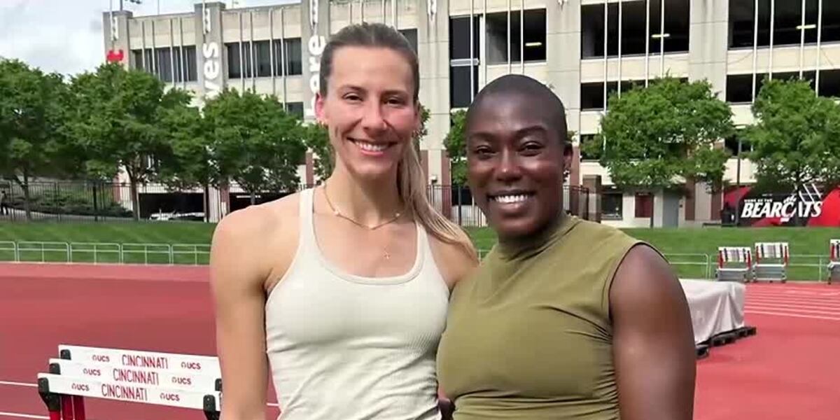 Two UC track stars share Olympic dreams. overcoming past hurdles [Video]