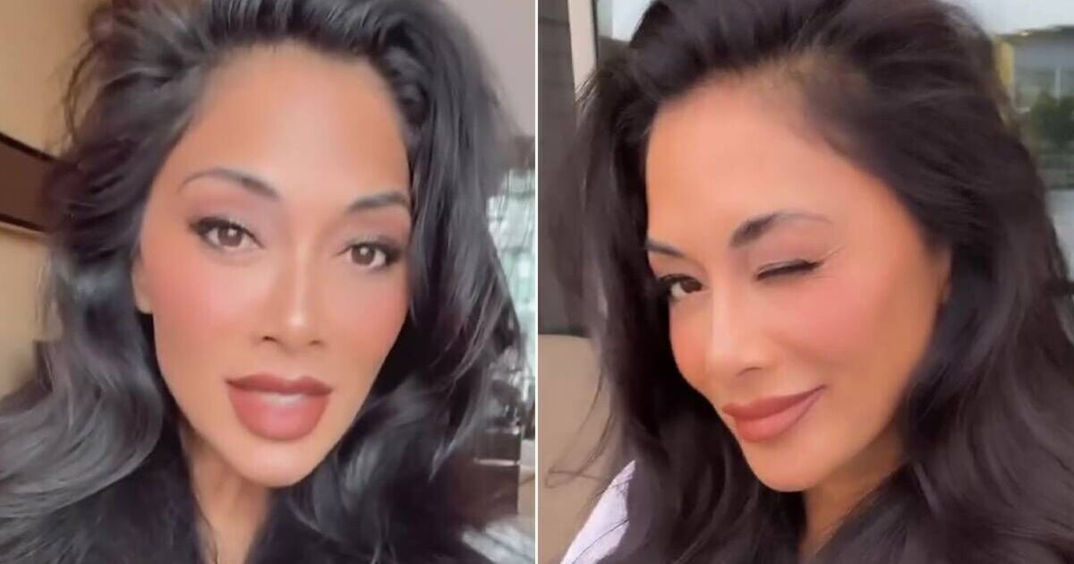 Nicole Scherzinger wows in just a robe as she films herself in hotel room clip | Celebrity News | Showbiz & TV [Video]