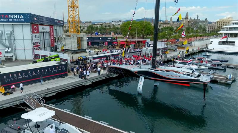 America’s Cup: British Challenger formally christened [Video]