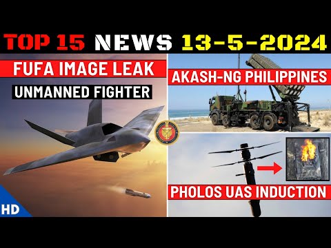 Indian Defence Updates : India’s FUFA Unmanned Fighter,Akash-NG To Philippines,Pholos UAS Induction [Video]