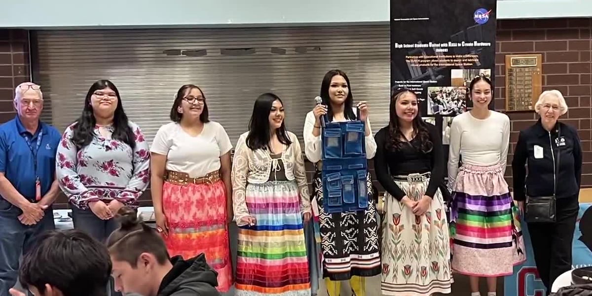 Through cultural tradition and modern engineering, Wyoming Indian High School students help design products for NASA [Video]