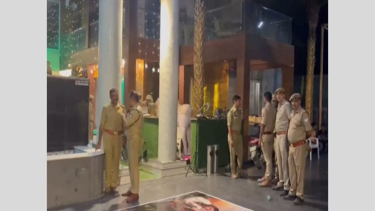 Noida Police Bust Farmhouse Party Serving Alcohol, Hookah Illegally In Sector 135; Organiser Detained [Video]
