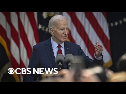 Biden gives update on U.S. economy after announcing new tariffs on China | full video