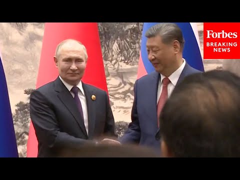 Xi Jinping And Vladimir Putin Sign China-Russia Strategic Partnership Declaration In Beijing, China [Video]