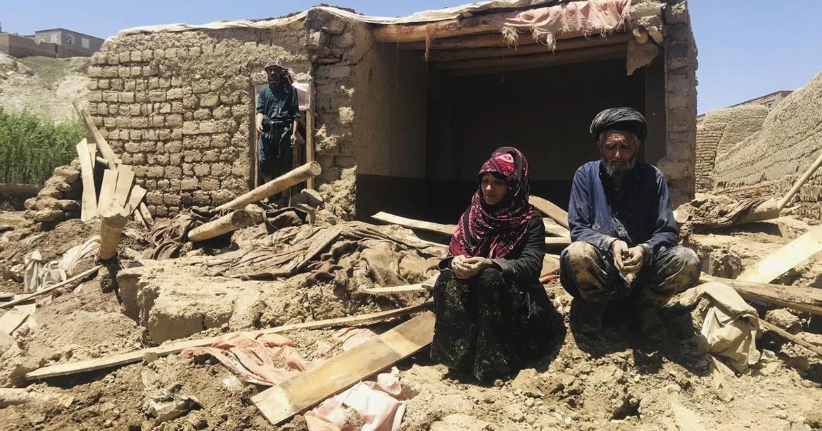 Heavy rains set off flash floods in northern Afghanistan, killing at least 84 people [Video]
