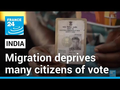 In India, migration deprives many citizens of vote • FRANCE 24 English [Video]