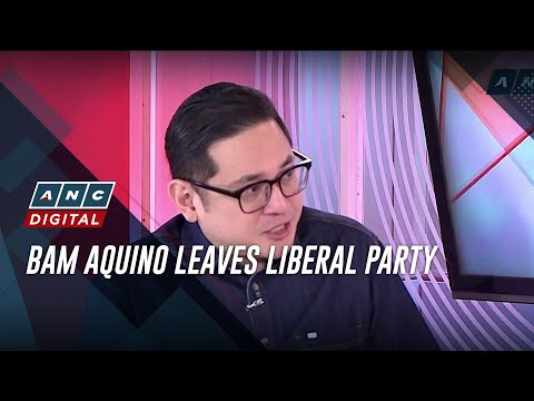 Bam Aquino leaves Liberal Party | ANC [Video]